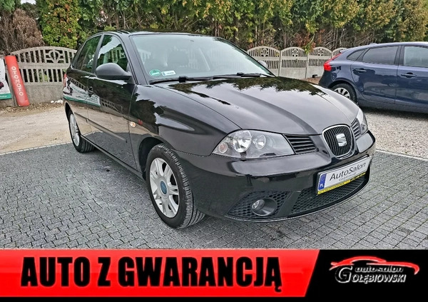 Seat Ibiza cena 13900 przebieg: 152100, rok produkcji 2008 z Łęczna małe 254